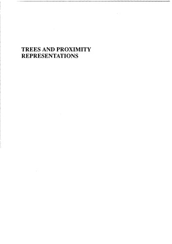 Trees and Proximity Representations (Wiley-Interscience Series in Discrete Mathematics and Optimization)