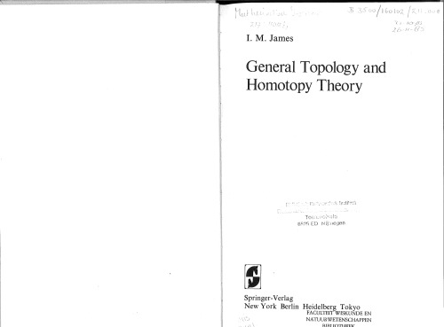 General Topology and Homotopy Theory