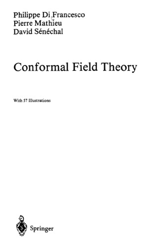 Conformal Field Theory