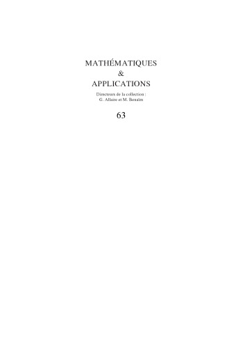 Modélisation et statistique spatiales (Mathématiques et Applications)