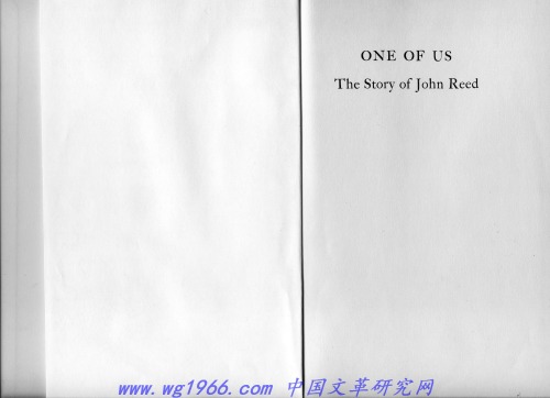 One of Us: The Story of John Reed