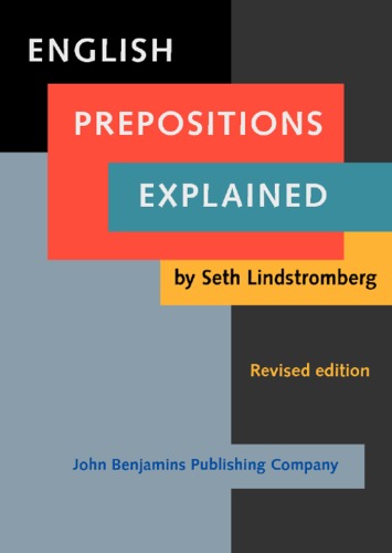 English Prepositions Explained: Revised Edition