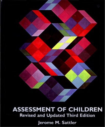 Assessment of children, revised and updated third edition