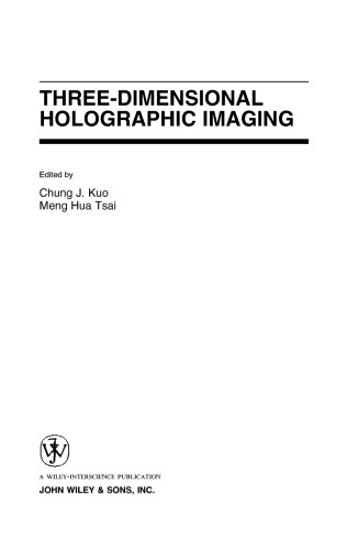 Three-Dimensional Holographic Imaging