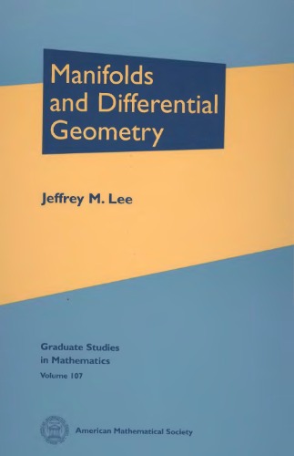 Manifolds and Differential Geometry