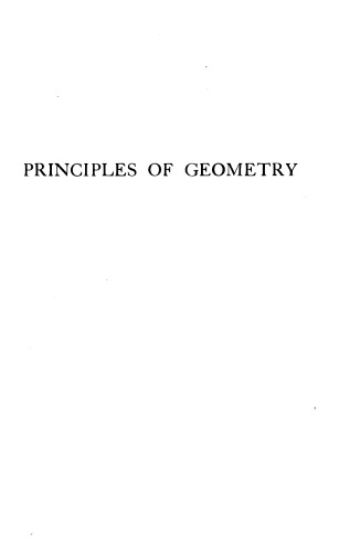 Principles of geometry