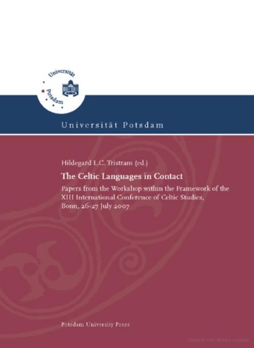 The Celtic Languages in Contact: Papers from the workshop within the framework of the XIII International Congress of Celtic Studies, Bonn, 26-27 July 2007