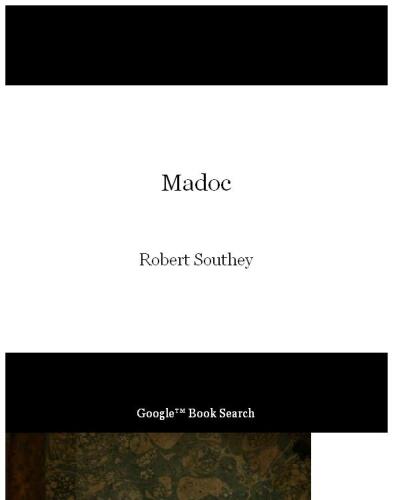 Madoc, Volume 1