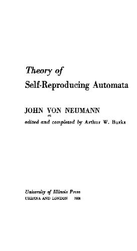 Theory of self-reproducing automata