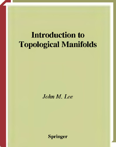 Introduction to Topological Manifolds