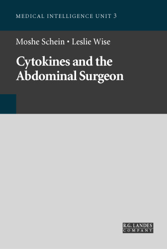 Cytokines and the Abdominal Surgeon