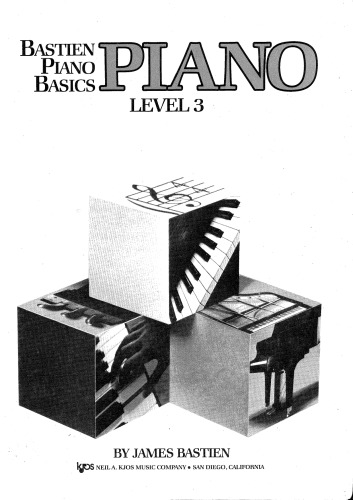 Piano Basics. Level 3. Piano WP203