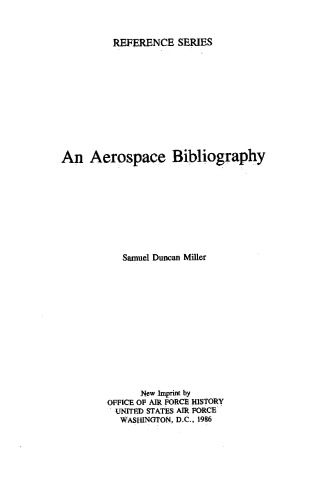 An Aerospace Bibliography