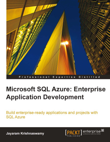 Microsoft SQL Azure Enterprise Application Development 