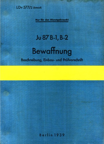 Junkers Ju 87 B-1, B-2.Bewaffnung.D – Abwurfwaffe 