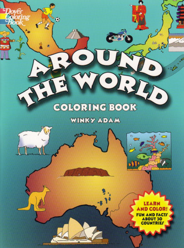 Around the World Coloring Book