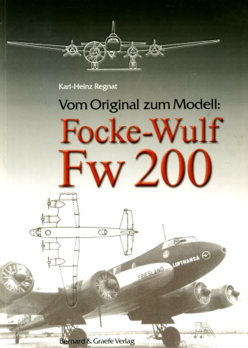 Focke-Wulf Fw-200 (Teil 1-Zivile Ausfuhrungen) 