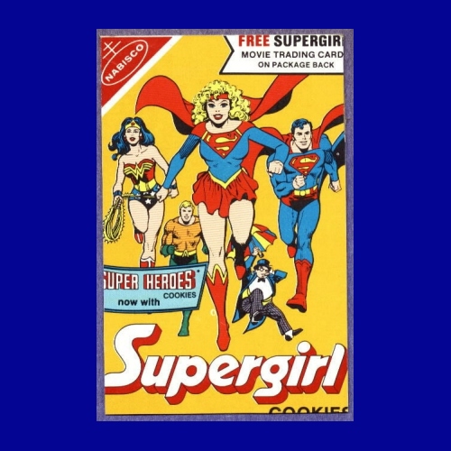 Supergirl Cookies Trading Cards 