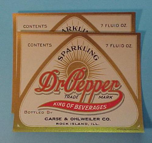 Vintage Soda Labels 