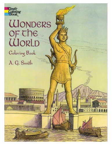 Wonders Of The World Coloring Book 