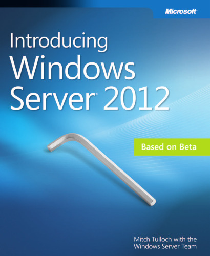 Introducing Windows Server 2012