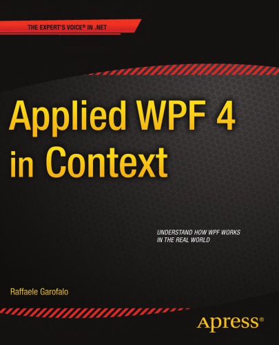 Applied WPF 4 in Context