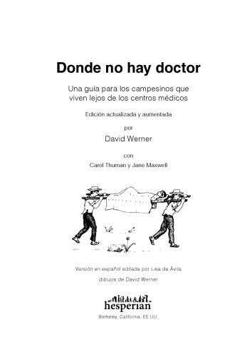 Donde no hay doctor