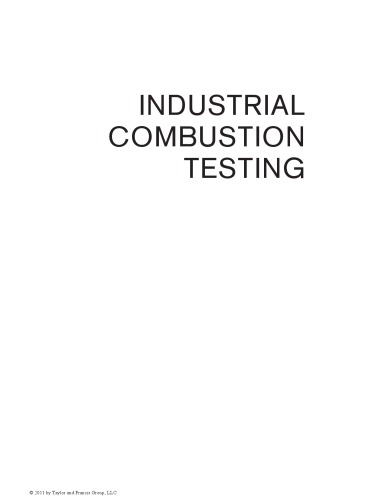 Industrial combustion teseting