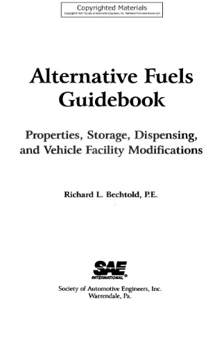 Alternative Fuels Guidebook