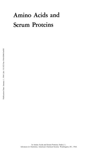 Amino Acids and Serum Proteins