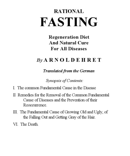 Rational fasting