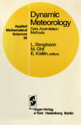 Dynamic Meteorology: Data Assimilation Methods