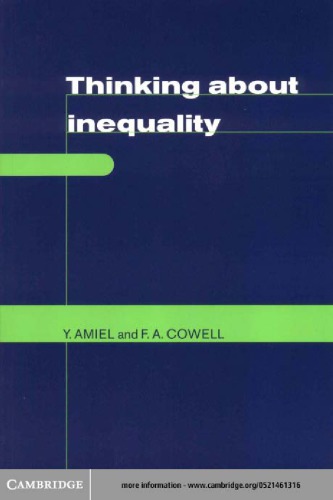 Thinking about inequality