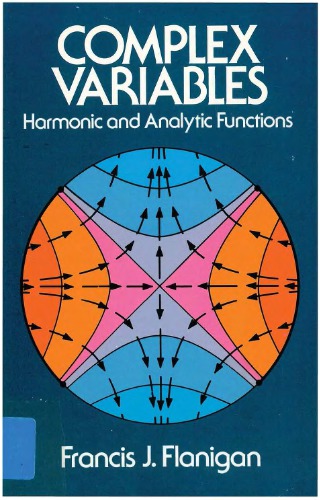 Complex variables. Harmonic and analytic functions