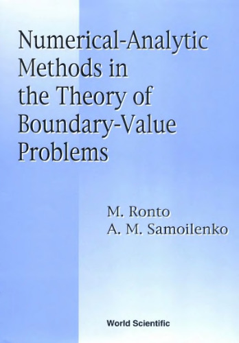 Numerical-Analytic Methods in the Theory of Boundary-Value Problems