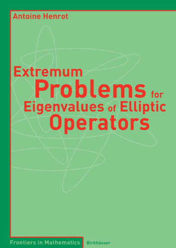 Extremum Problems for Eigenvalues of Elliptic Operators 