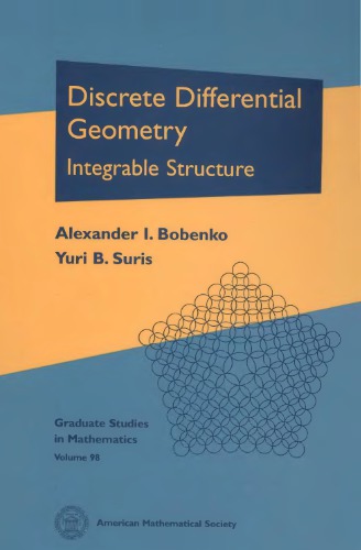 Discrete differential geometry