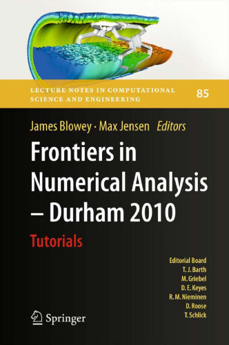 Frontiers in Numerical Analysis - Durham 2010 