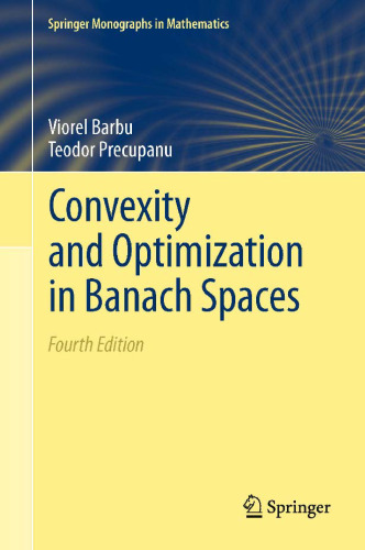 Convexity and optimization in Banach spaces