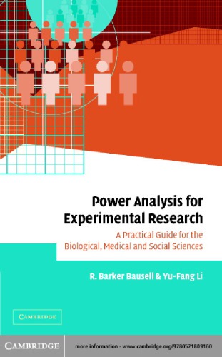 Power analysis for experimental research