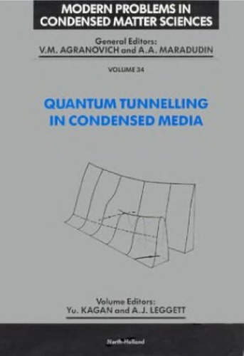 Quantum tunneling in condensed media