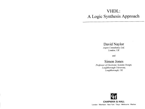 VHDL: A logic synthesis approach