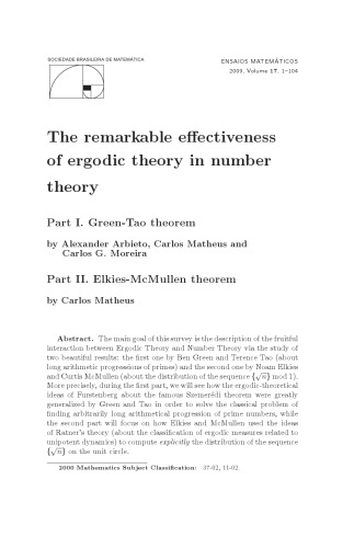 The remarkable effectiveness of ergodic theory in number theory