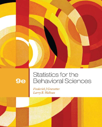 Statistics for the Behavioral Sciences