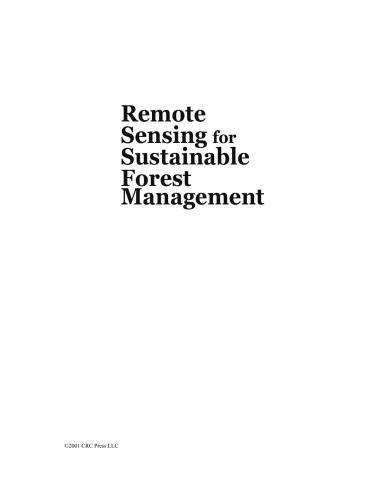 Remote Sensing for Sustainable Forest Management