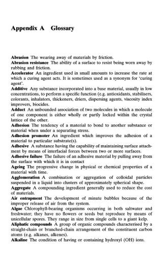 Chemistry and Technology of Thermosetting Polymers in Construction Applications