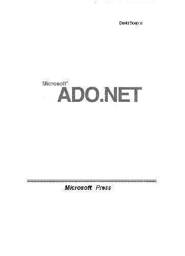 Microsoft ADO.NET.