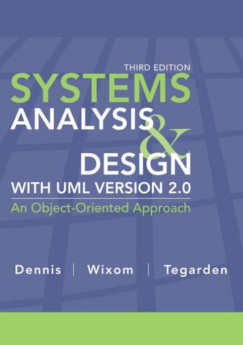 Systems Analysis and Design with UML