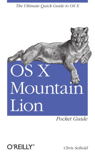 OS X Mountain Lion Pocket Guide