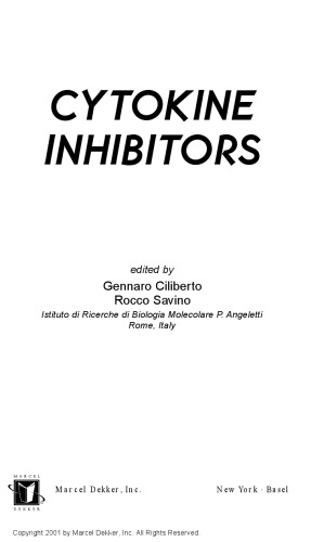 Cytokine Inhibitors